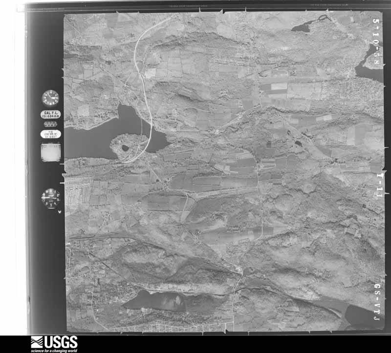 U.S. Geological Survey aerial photograph, 1958-05-10, scale 1:24000