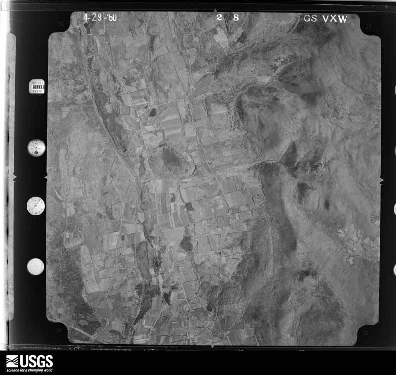 U.S. Geological Survey aerial photograph, 1960-04-29, scale 1:24000