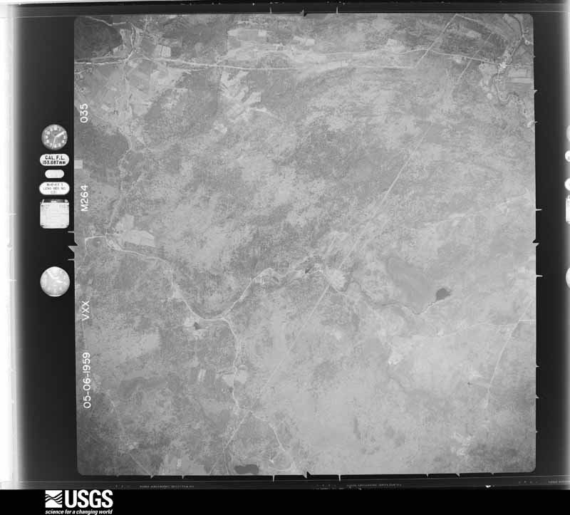U.S. Geological Survey aerial photograph, 1959-05-06, scale 1:26700