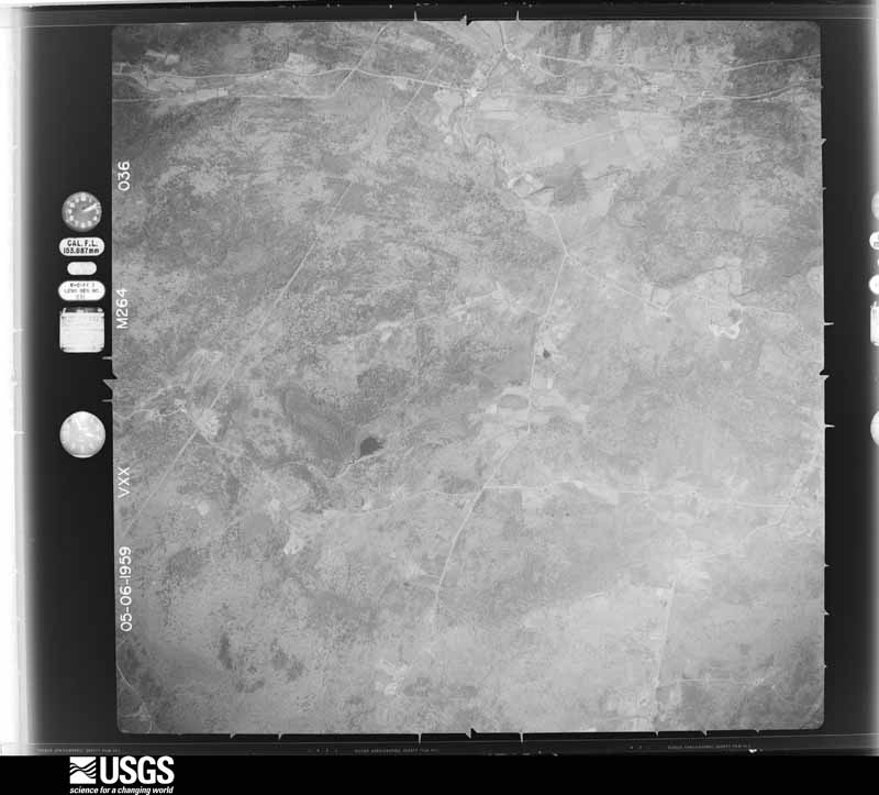 U.S. Geological Survey aerial photograph, 1959-05-06, scale 1:26700
