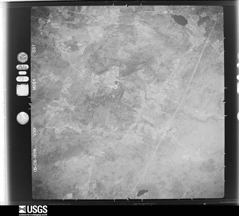 U.S. Geological Survey aerial photograph, 1959-05-06, scale 1:26700