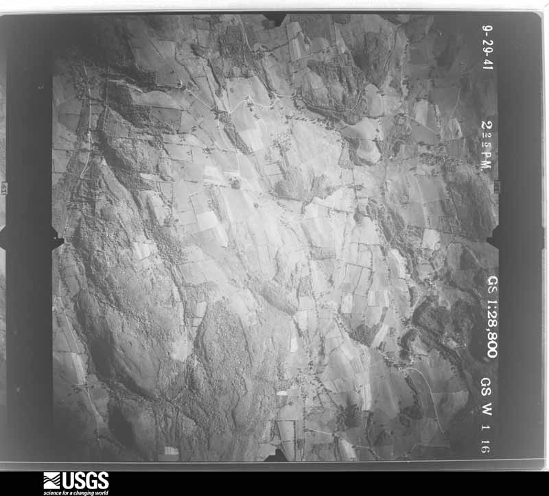 U.S. Geological Survey aerial photograph, 1941-09-29, scale 1:28800