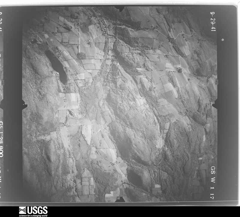 U.S. Geological Survey aerial photograph, 1941-09-29, scale 1:28800