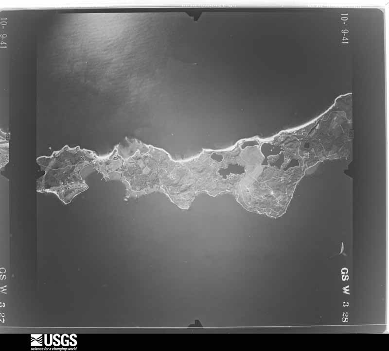 U.S. Geological Survey aerial photograph, 1941-10-09, scale 1:28800