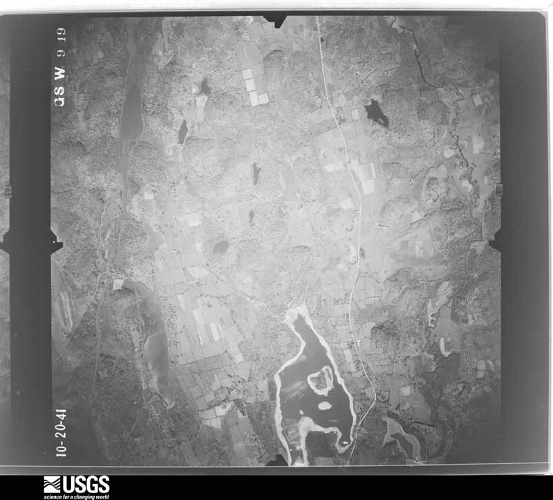U.S. Geological Survey aerial photograph, 1941-10-20, scale 1:28800