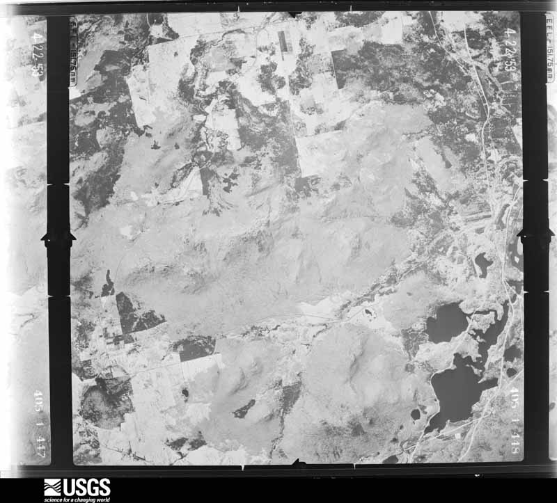 U.S. Geological Survey aerial photograph, 1953-04-22, scale 1:40000