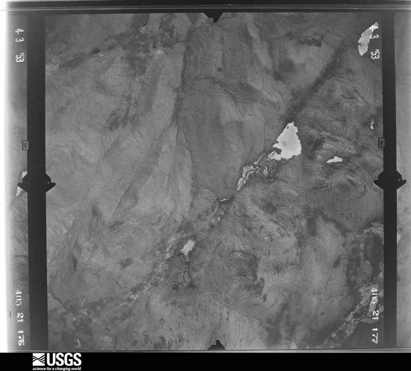 U.S. Geological Survey aerial photograph, 1953-04-03, scale 1:40000