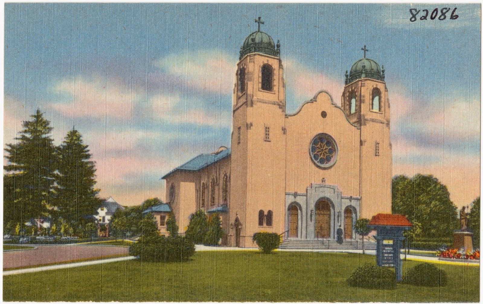 St. Joseph R. C. Church, 1346 Broadway, Hewlett, L. I., N. Y., Boston Public Library - undated