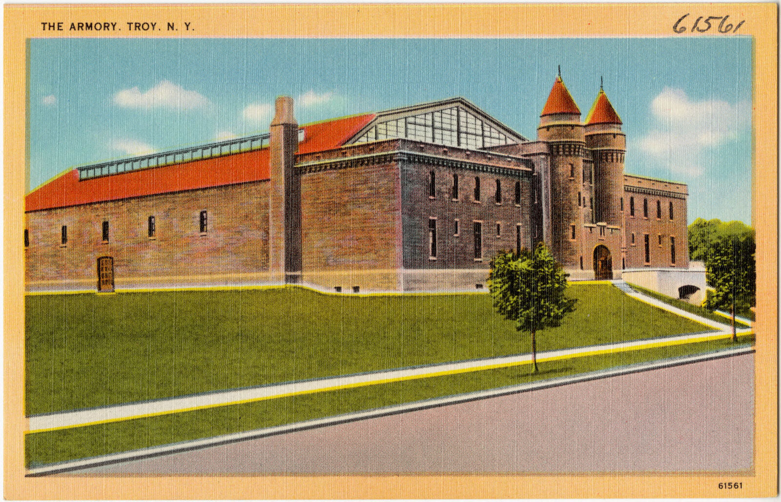 The armory, Troy, N. Y., Boston Public Library - undated