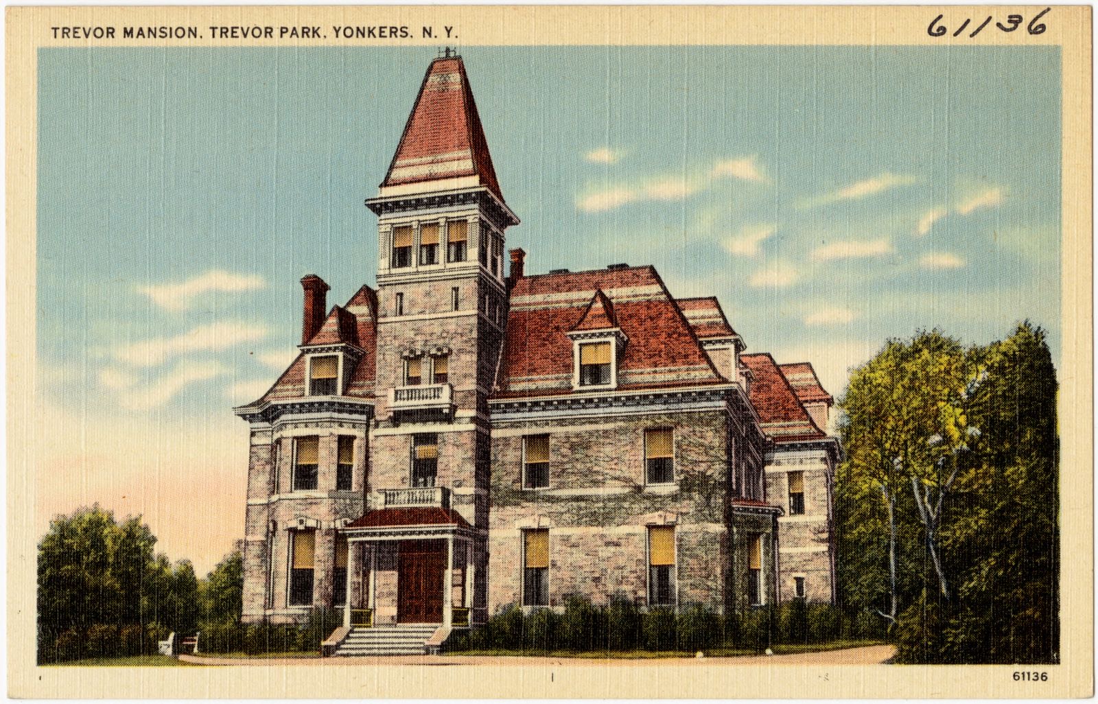 Trevor Mansion, Trevor Park, Yonkers, N. Y., Boston Public Library - undated