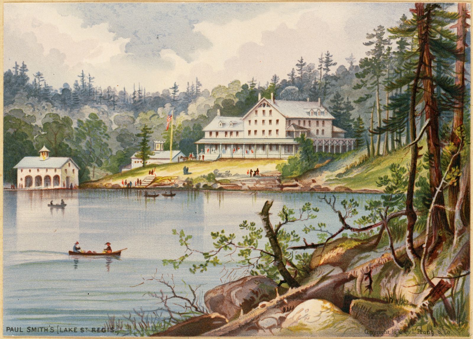 Paul Smith's (Lake St. Regis), Boston Public Library - undated