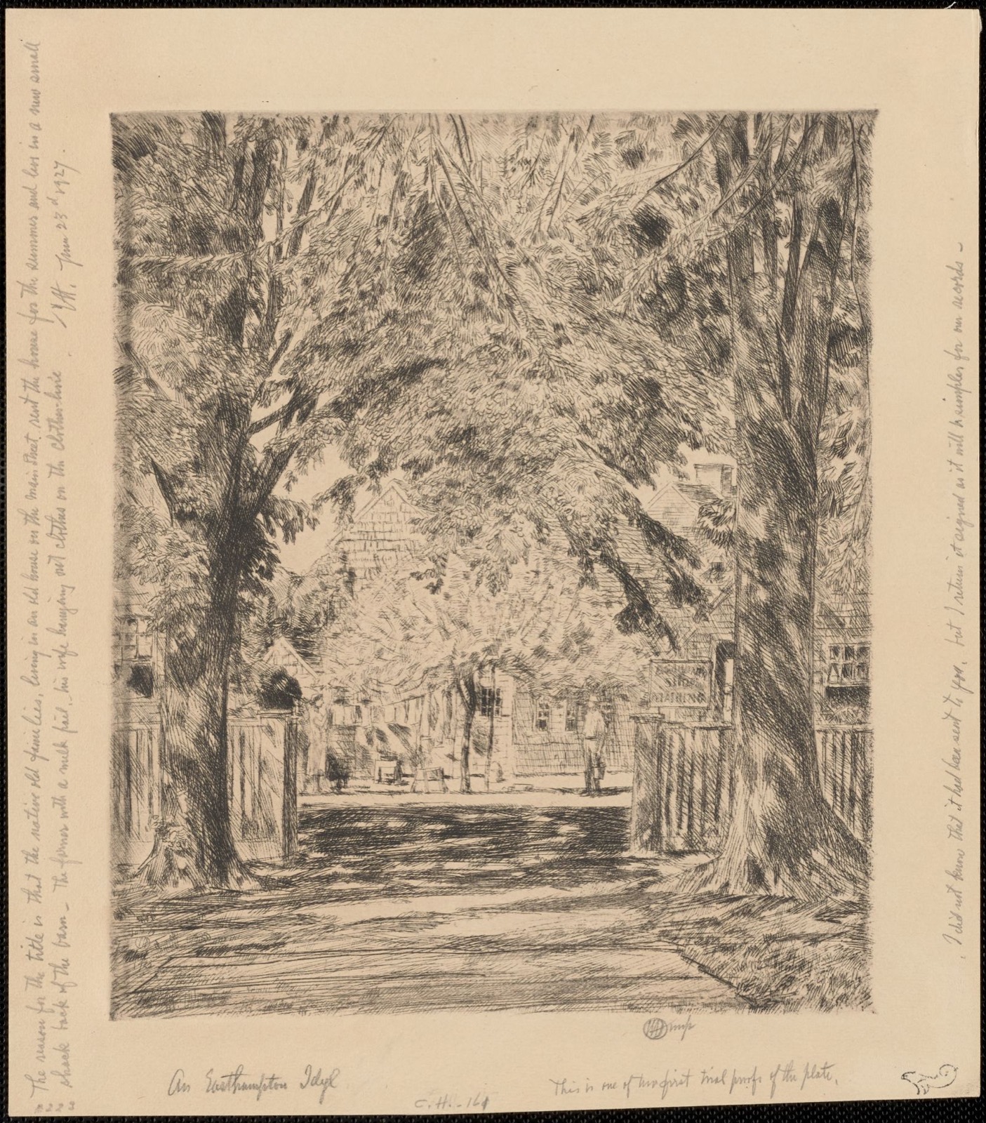 An Easthampton idyll, Boston Public Library - undated