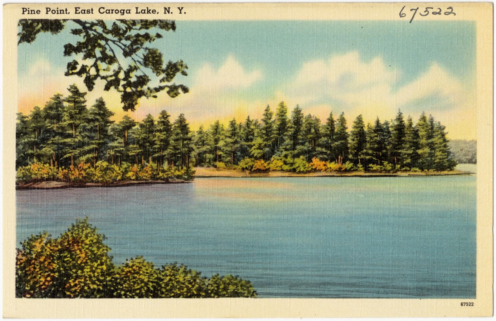 Pine Point, East Caroga Lake, N. Y., Boston Public Library - undated