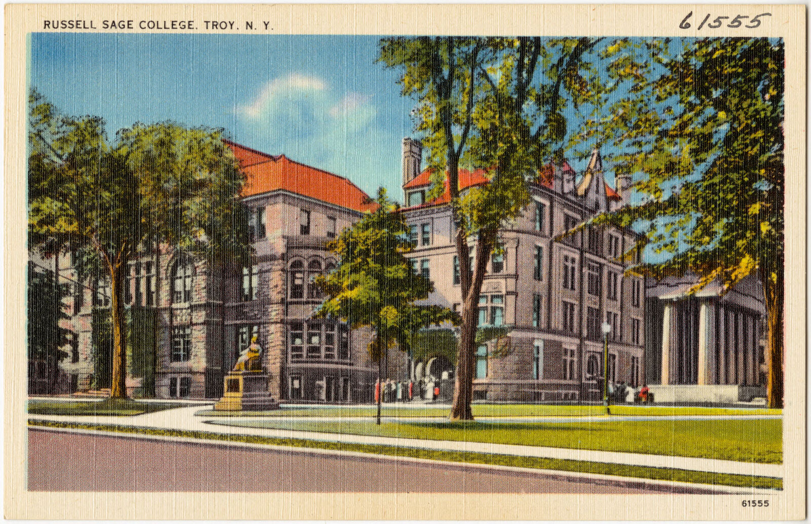 Russell Sage College, Troy, N. Y., Boston Public Library - undated