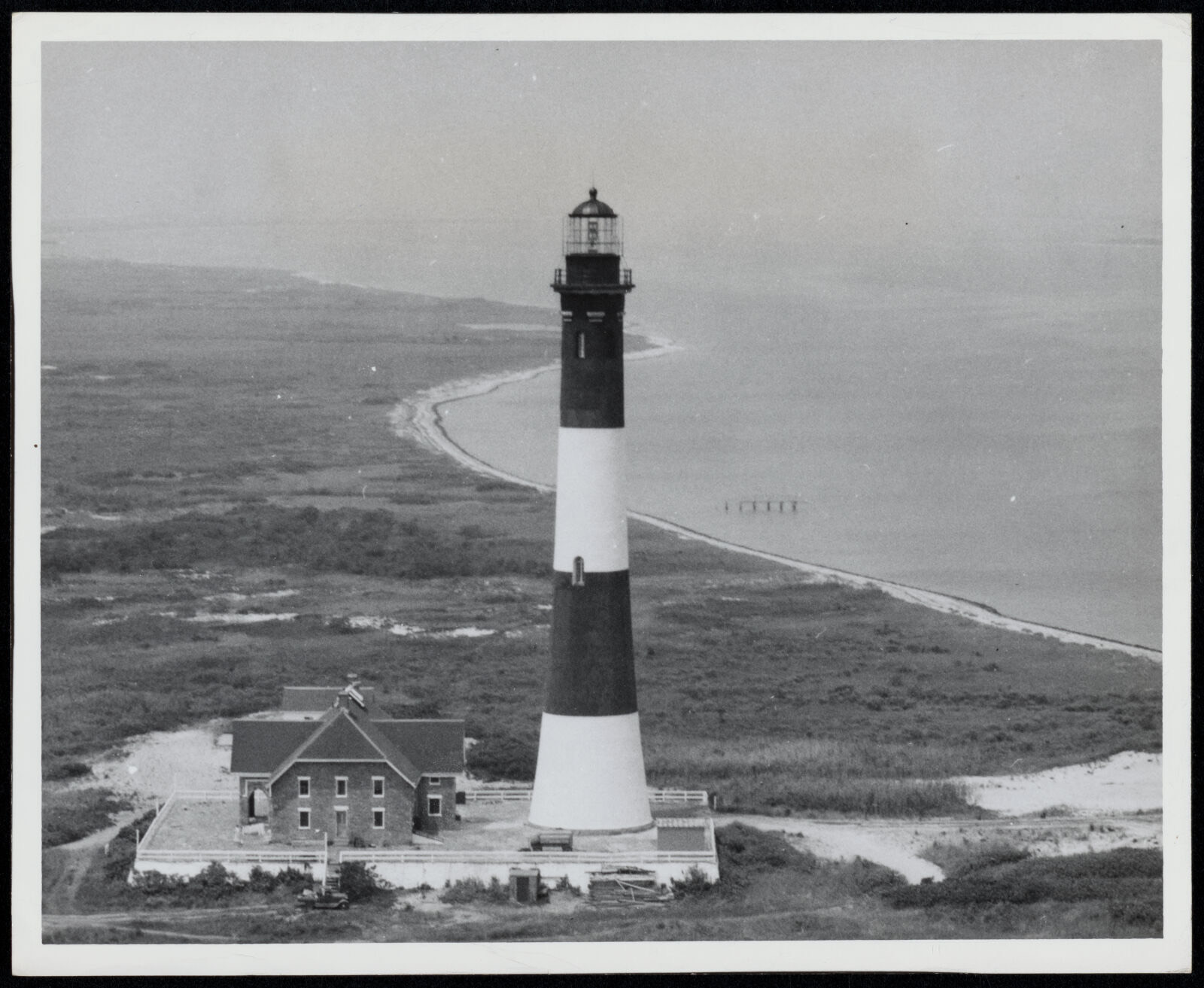 Fire Island (L.I., N.Y.) Coast Guard Light Station, Boston Public Library - undated