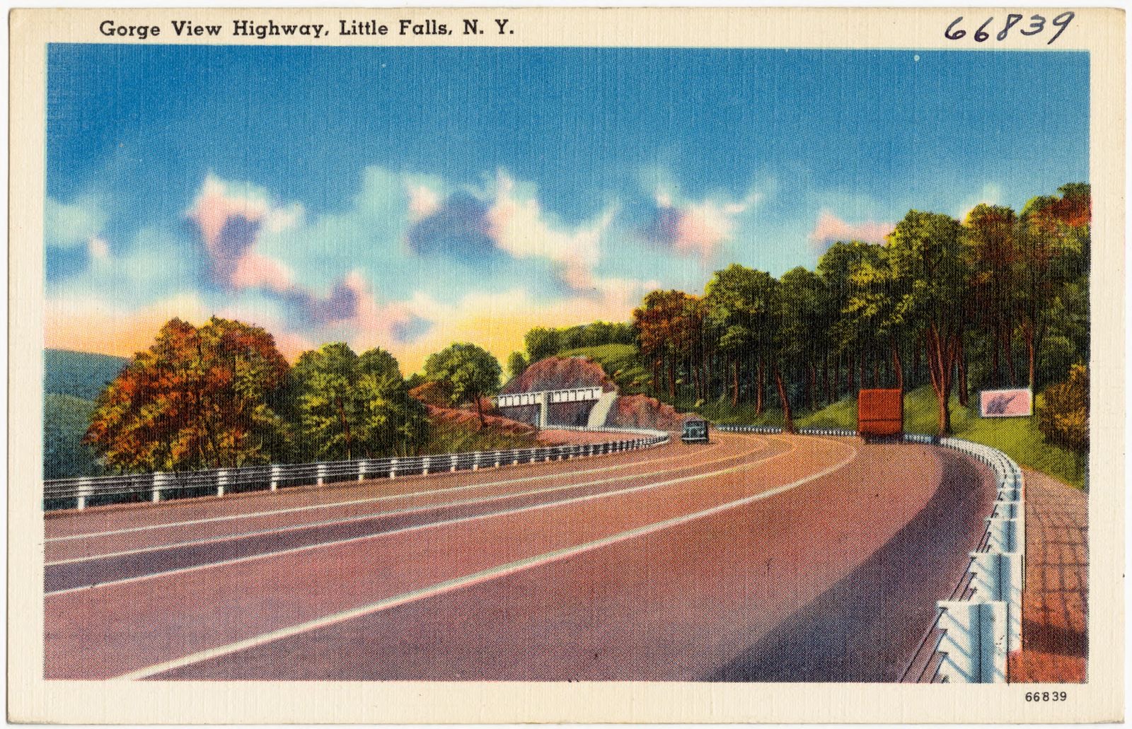 Gorge View Highway, Little Falls, N. Y., Boston Public Library - undated