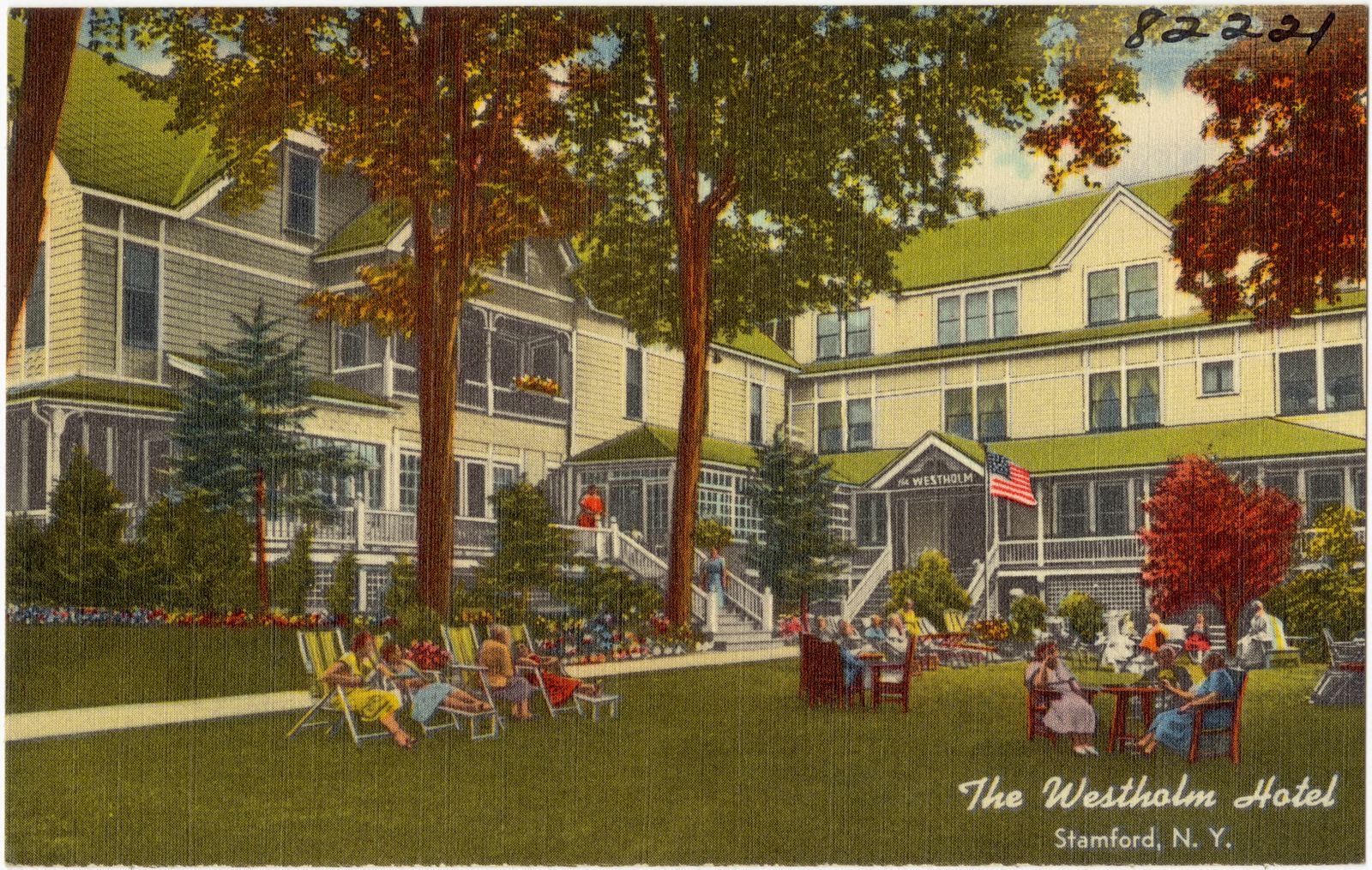 The Westholm Hotel, Stamford, N. Y., Boston Public Library - undated