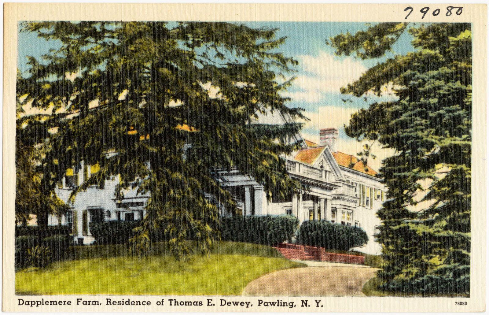 Dapplemere Farm, residence of Thomas E. Dewey, Pawling, N. Y., Boston Public Library - undated
