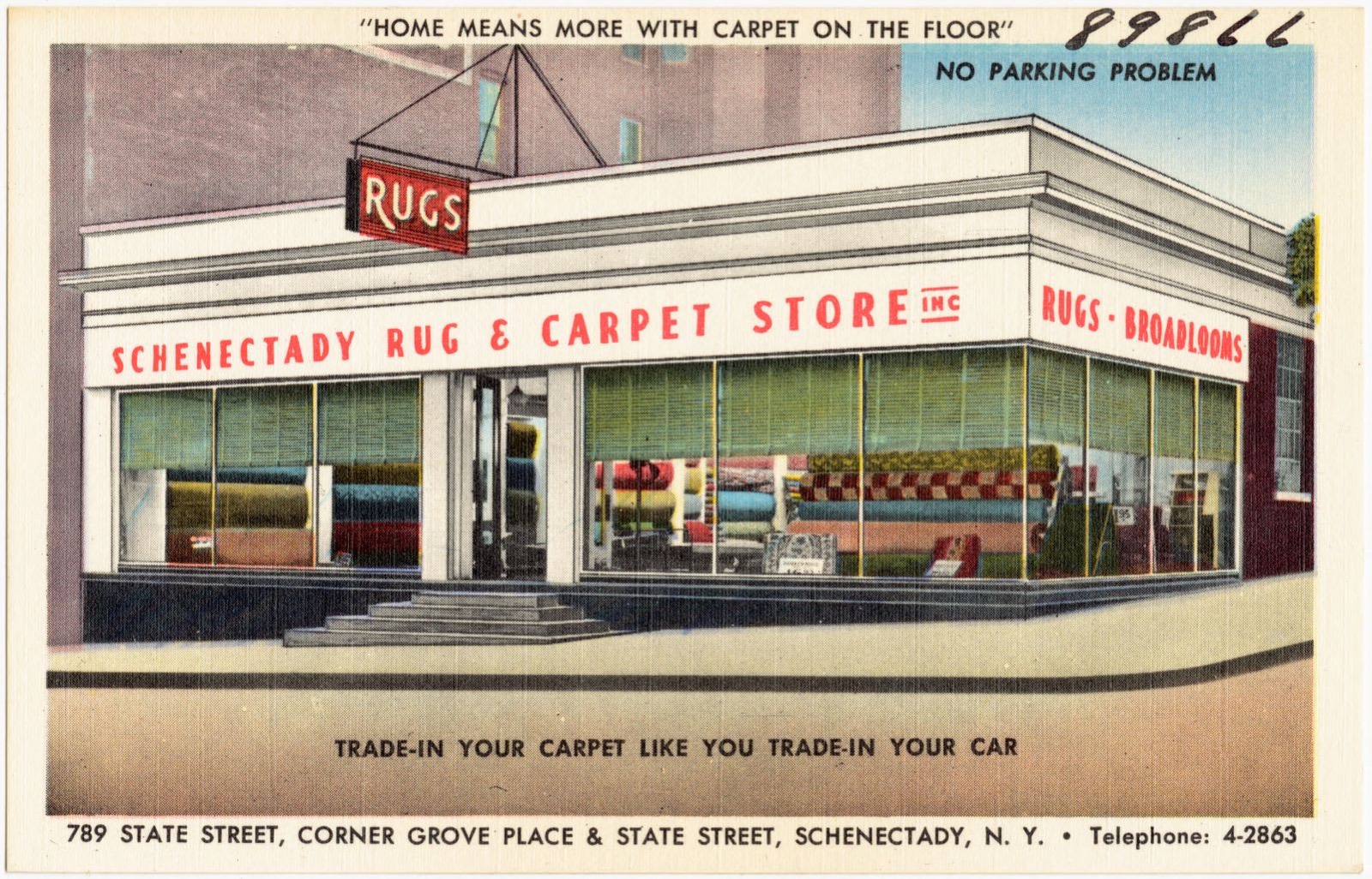 Schenectady Rug & Carpet Store Inc., Boston Public Library - undated
