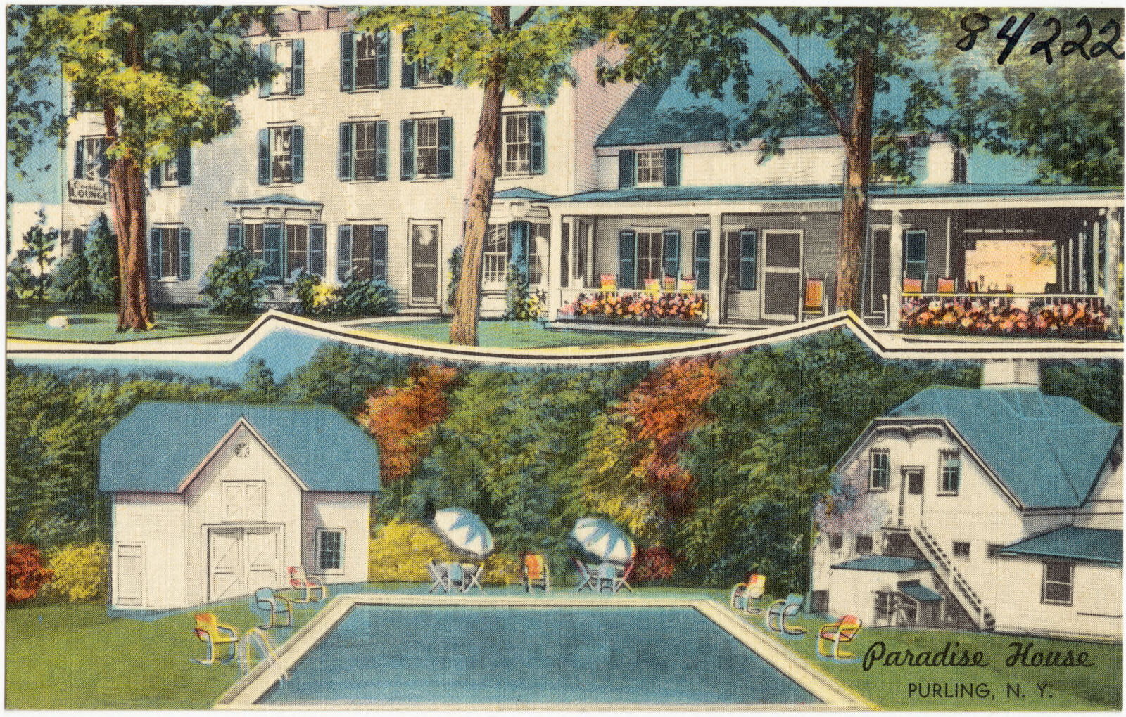 Paradise House, Purling, N. Y., Boston Public Library - undated