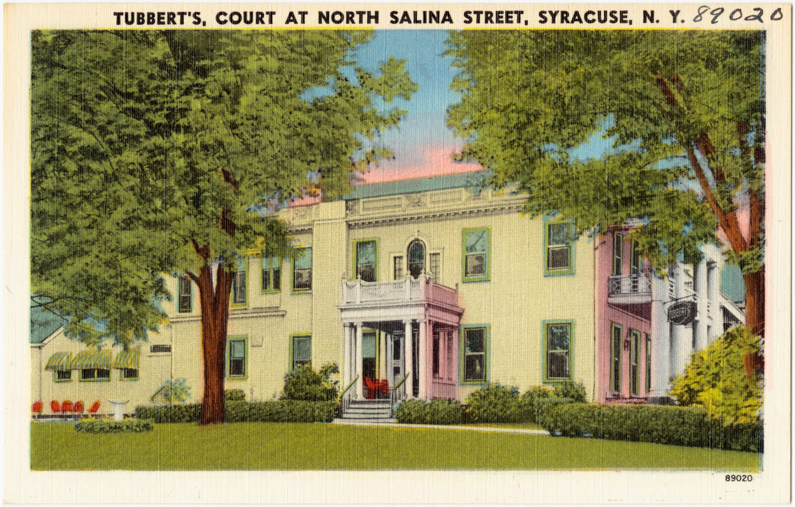 Tubbert's, Court at North Salina Street, Syracuse, N. Y., Boston Public Library - undated