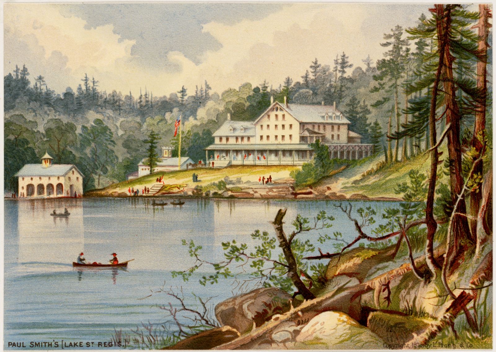 Paul Smith's (Lake St. Regis), Boston Public Library - undated
