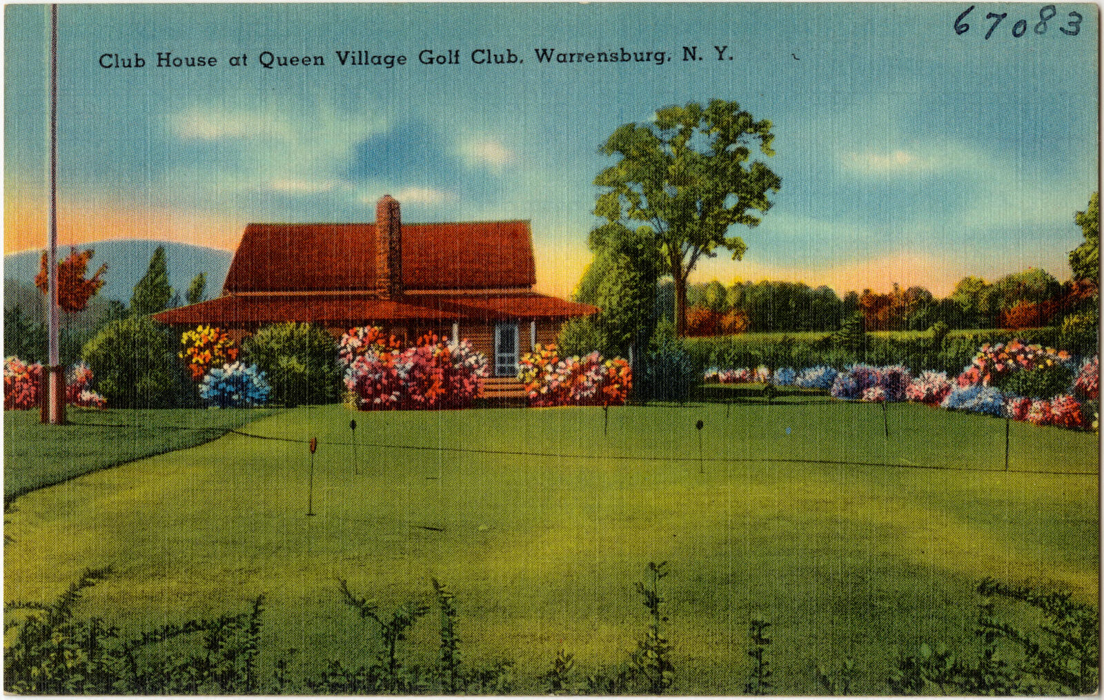 Club house at Queen Village Golf Club, Warrensburg, N. Y., Boston Public Library - undated