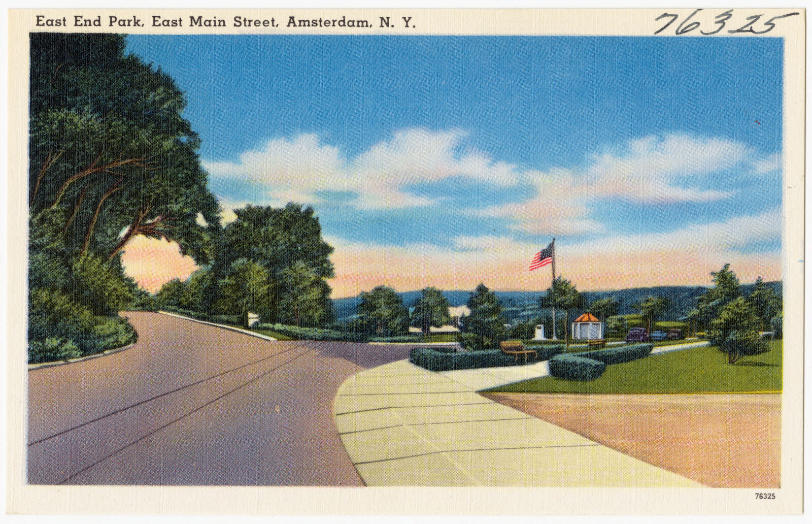East End Park, East Main Street, Amsterdam, N. Y., Boston Public Library - undated