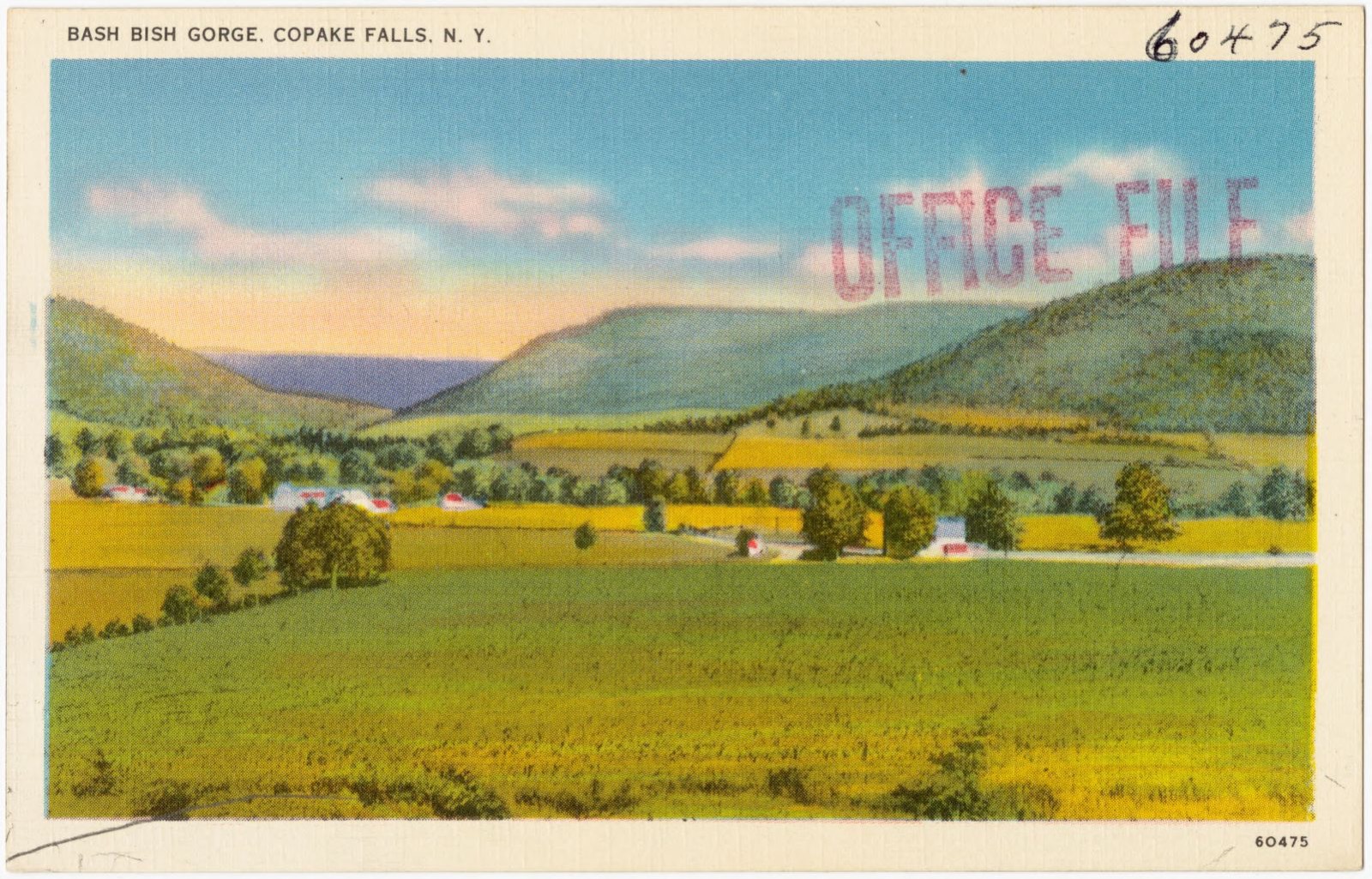 Bash Bish Gorge, Copake Falls, N. Y., Boston Public Library - undated