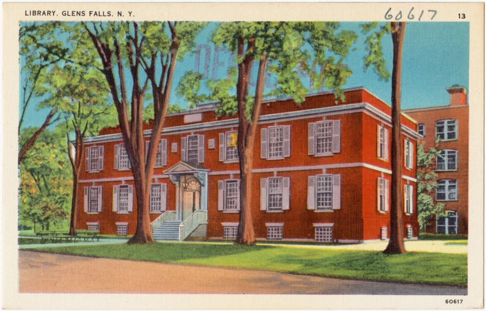 Library, Glens Falls, N. Y., Boston Public Library - undated