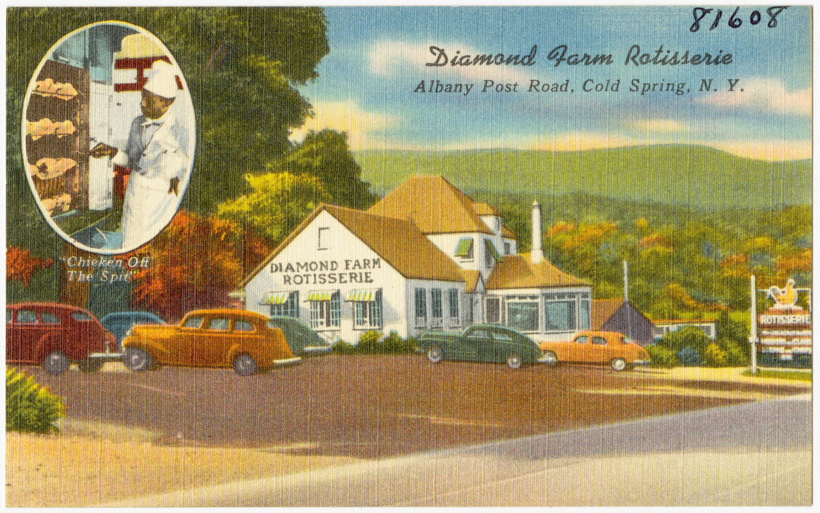 Diamond Farm Rotisserie. Albany Post Road, Cold Spring, N. Y., Boston Public Library - undated