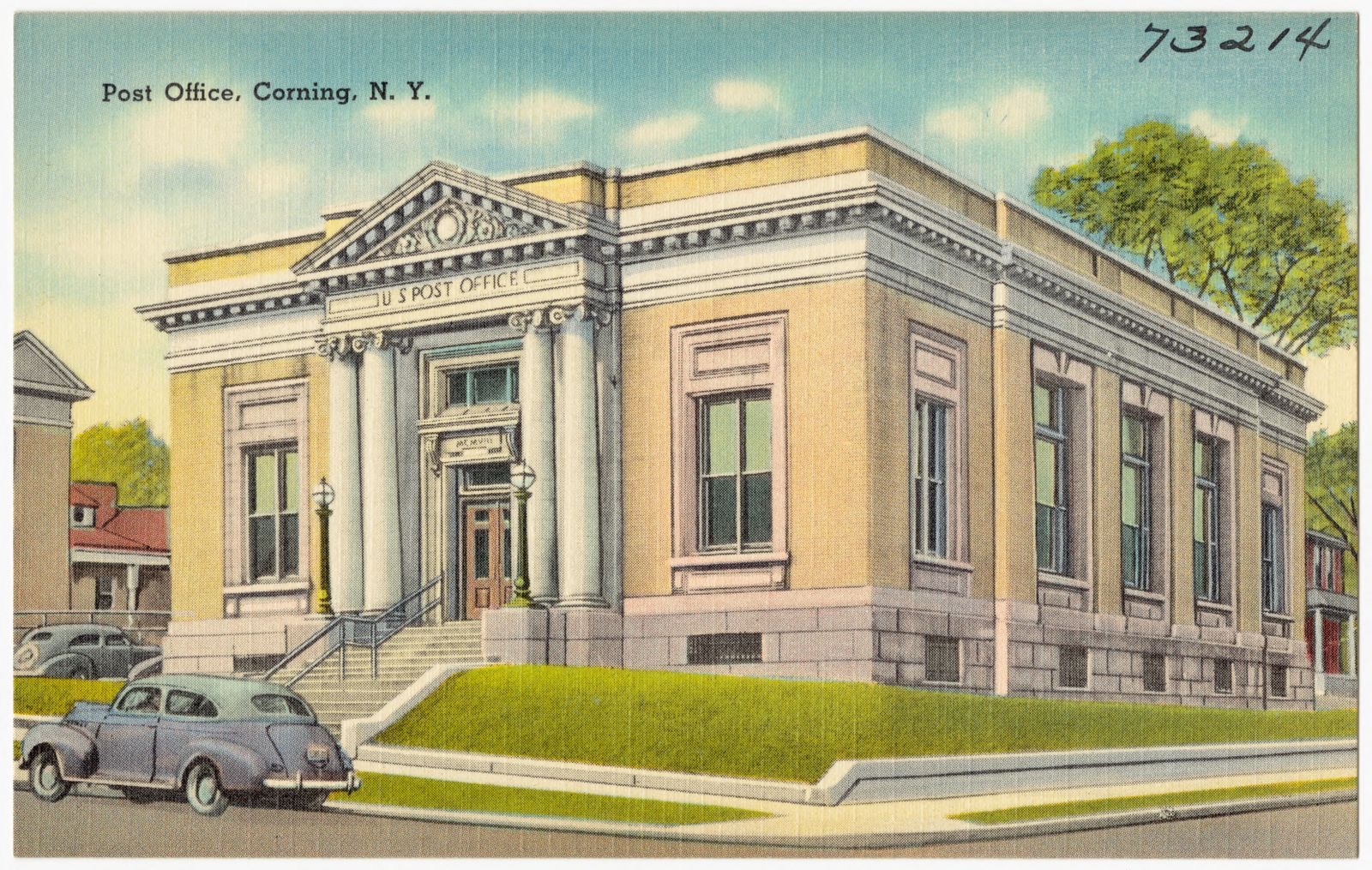 Post office, Corning, N. Y., Boston Public Library - undated