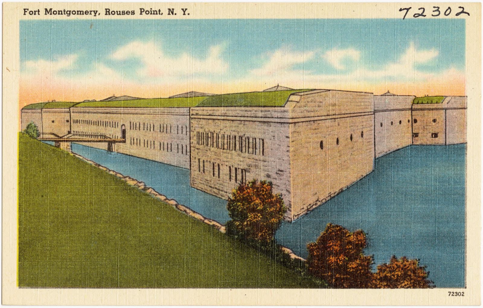 Fort Montgomery, Rouses Point, N. Y., Boston Public Library - undated