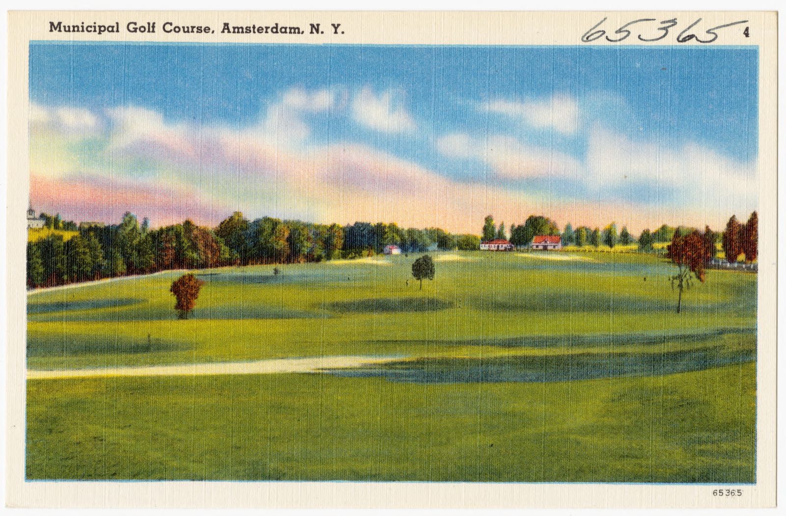 Municipal golf course, Amsterdam, N. Y., Boston Public Library - undated
