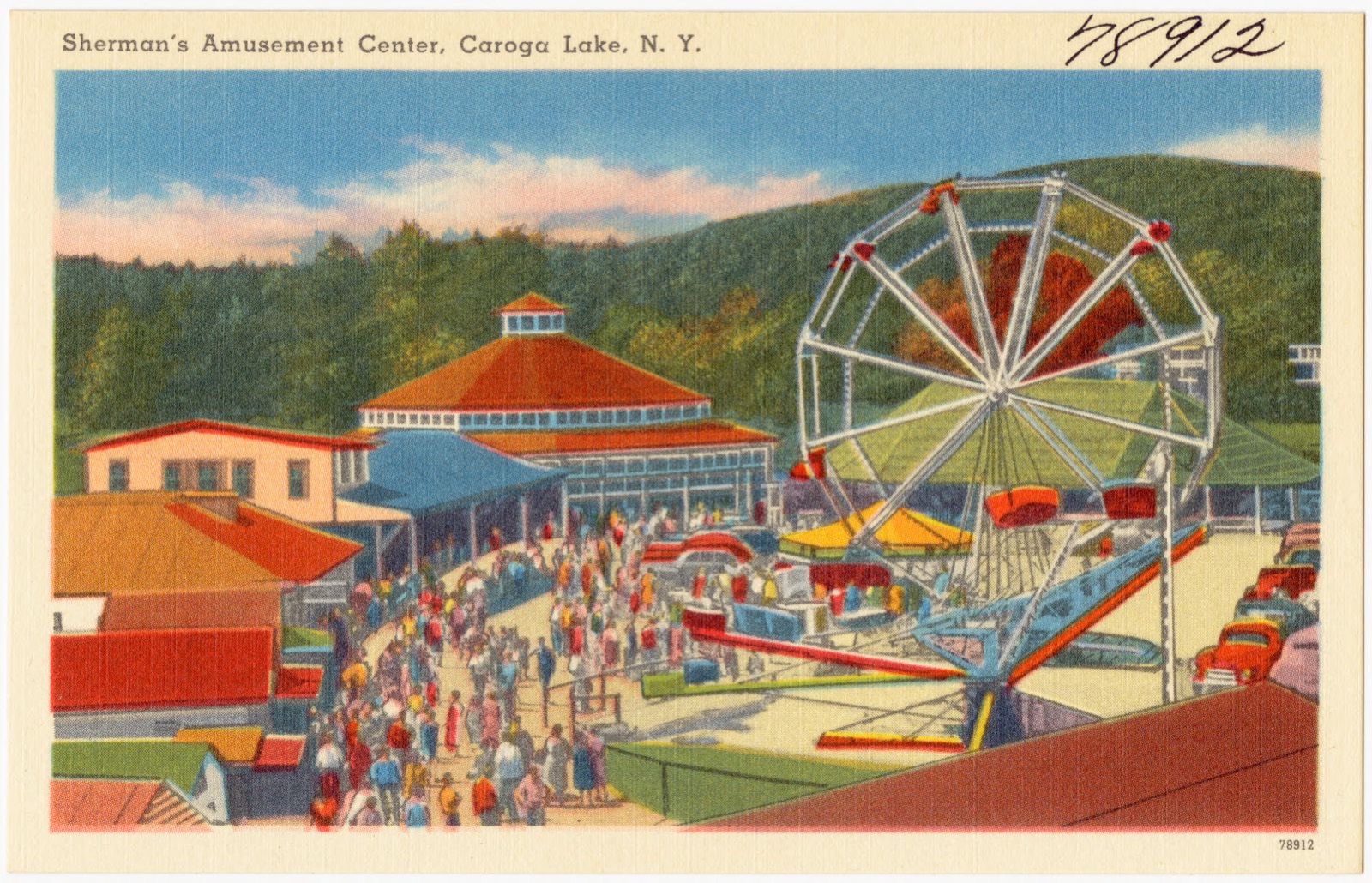 Sherman's Amusement Center, Caroga Lake, N. Y., Boston Public Library - undated