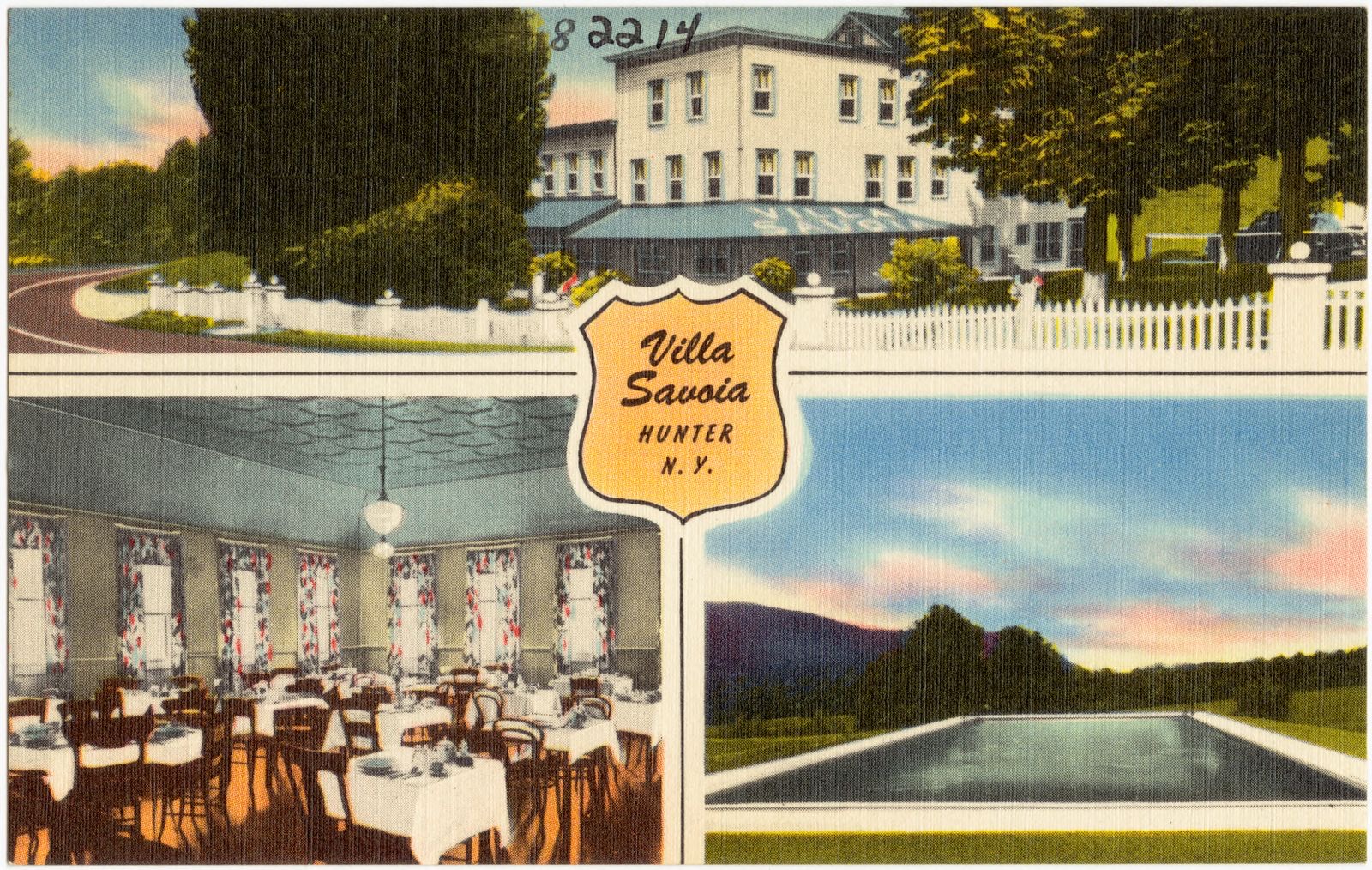 Villa Savoia, Hunter, N. Y., Boston Public Library - undated