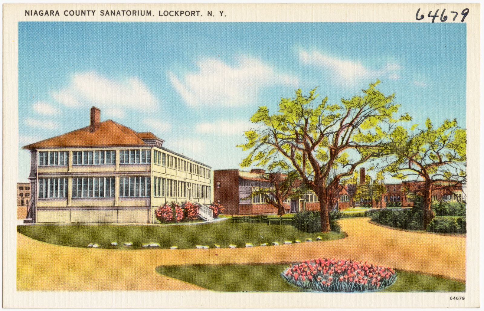 Niagara County Sanatorium, Lockport, N. Y., Boston Public Library - undated