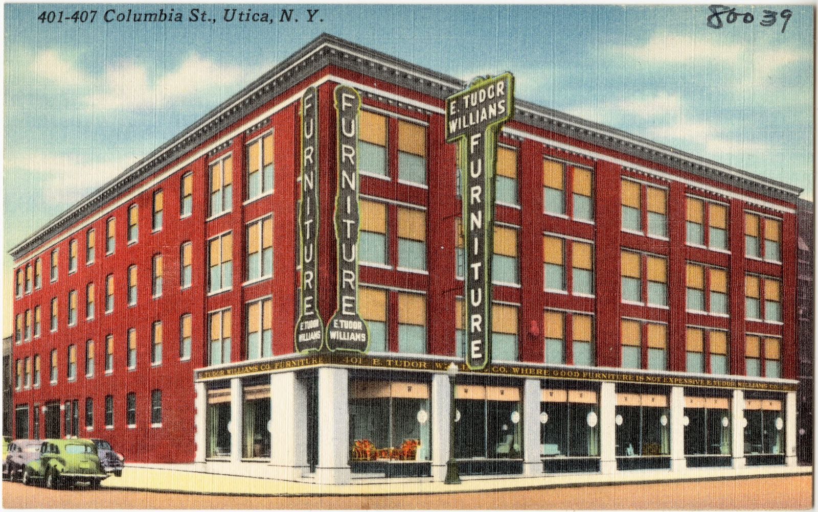 401-407 Columbia St., Utica, N. Y., Boston Public Library - undated