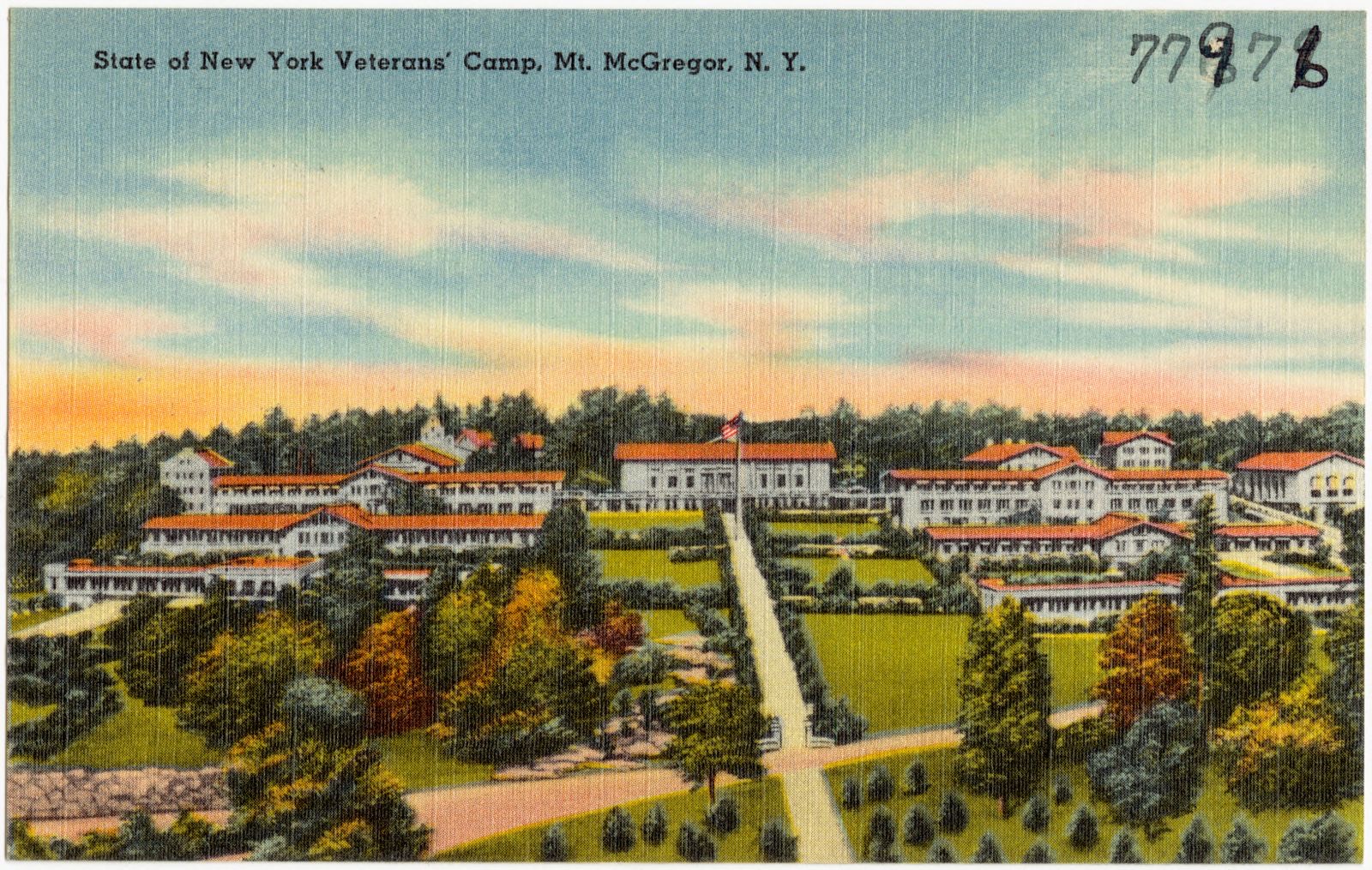 State of New York Veteran's Camp, Mt. McGregor, N. Y., Boston Public Library - undated