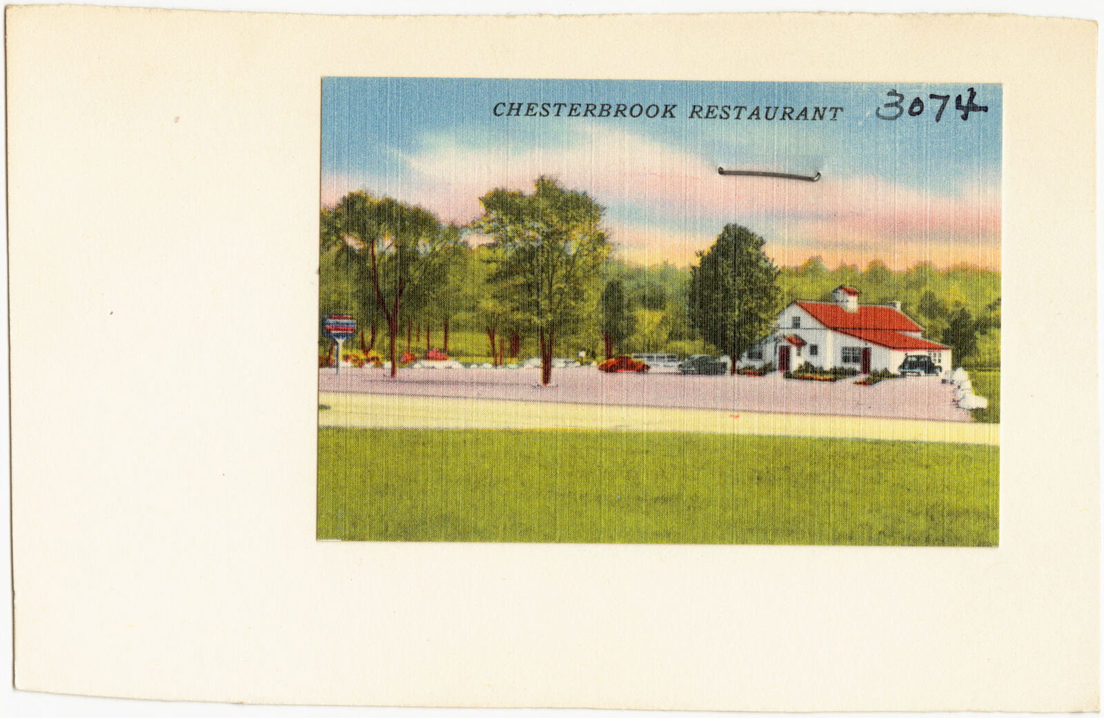 Chesterbrook Restaurant, Boston Public Library - undated