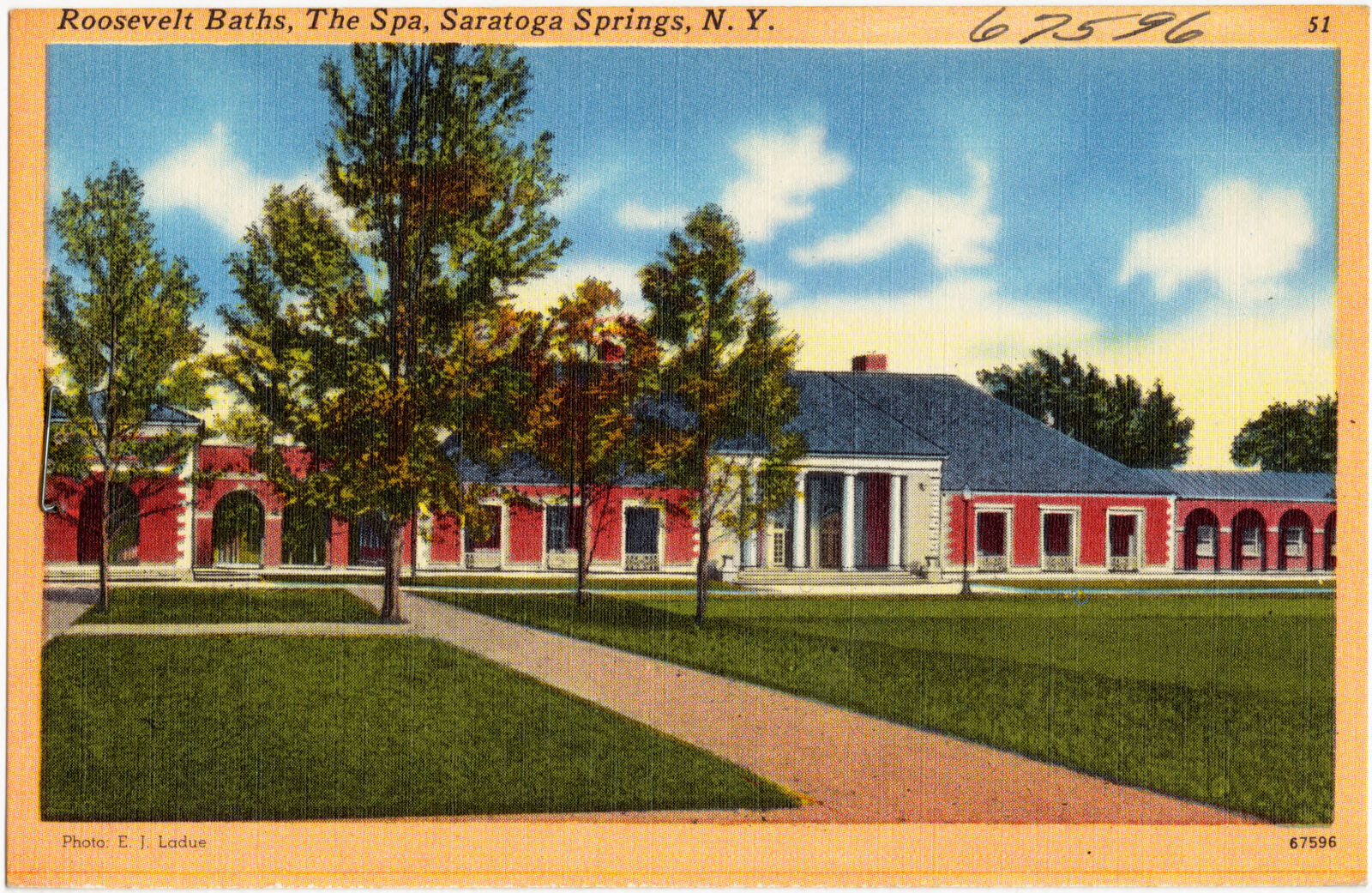 Roosevelt Baths, the spa, Saratoga Springs, N. Y., Boston Public Library - undated