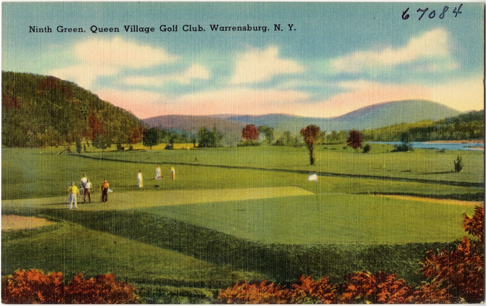 Ninth green, Queen Village Golf Club, Warrensburg, N. Y., Boston Public Library - undated