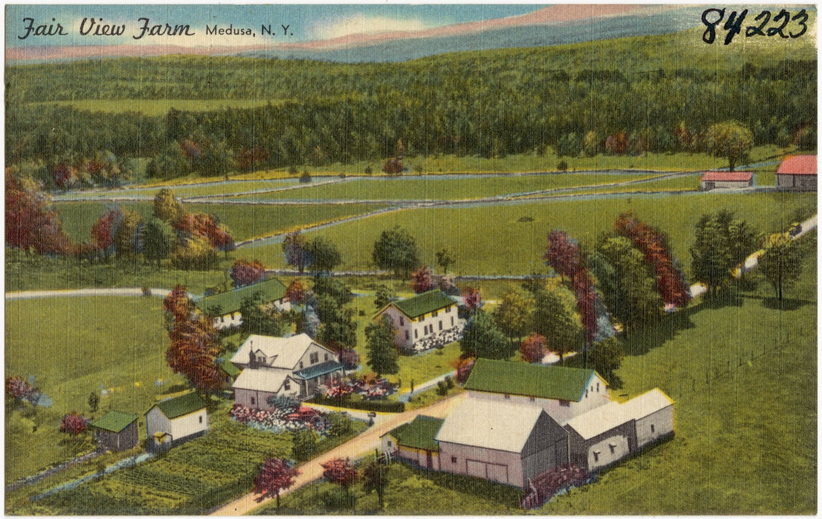 Fair View Farm, Medusa, N. Y., Boston Public Library - undated