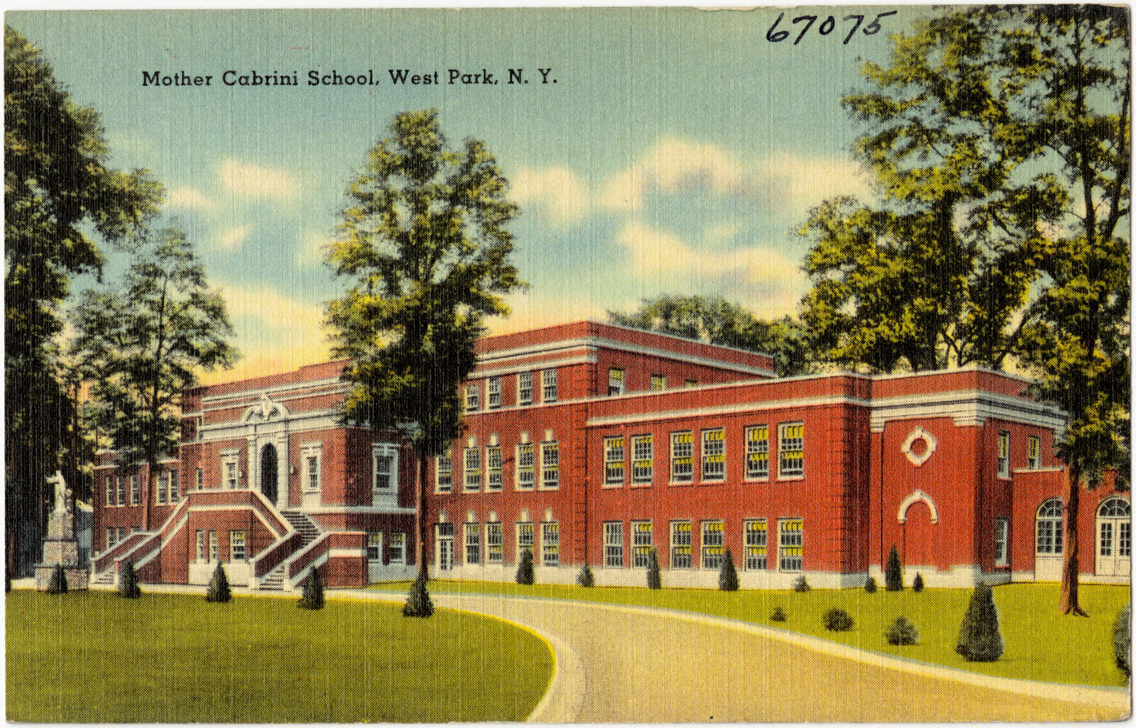 Mother Cabrini School, West Park, N. Y., Boston Public Library - undated