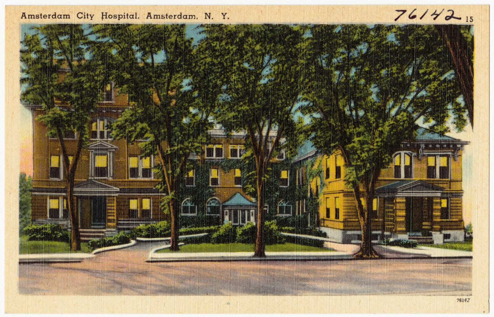 Amsterdam City Hospital, Amsterdam, N. Y., Boston Public Library - undated