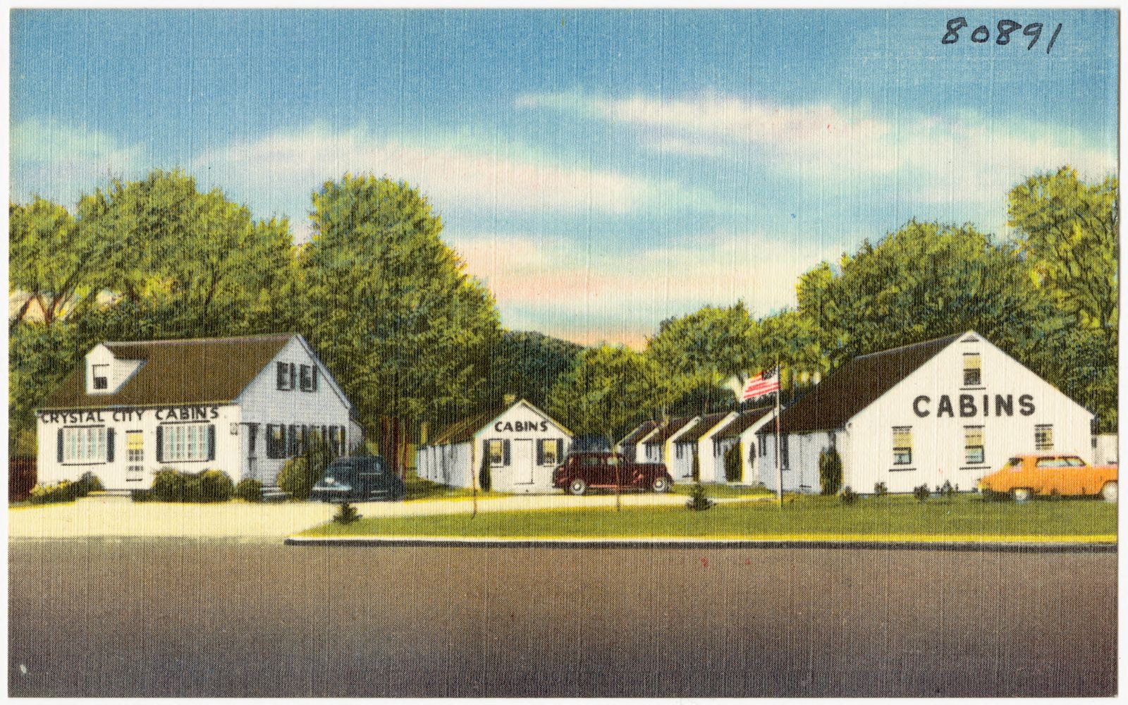 Crystal City Cabins, Boston Public Library - undated