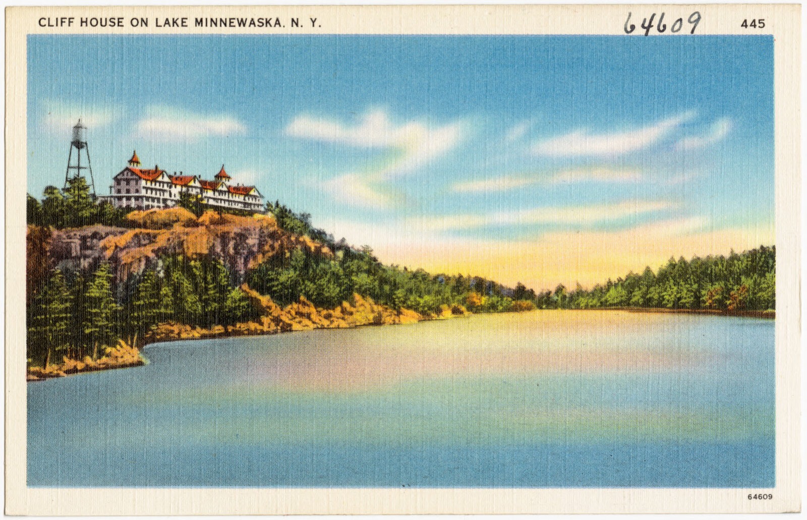 Cliff House on Lake Minnewaska, N. Y., Boston Public Library - undated