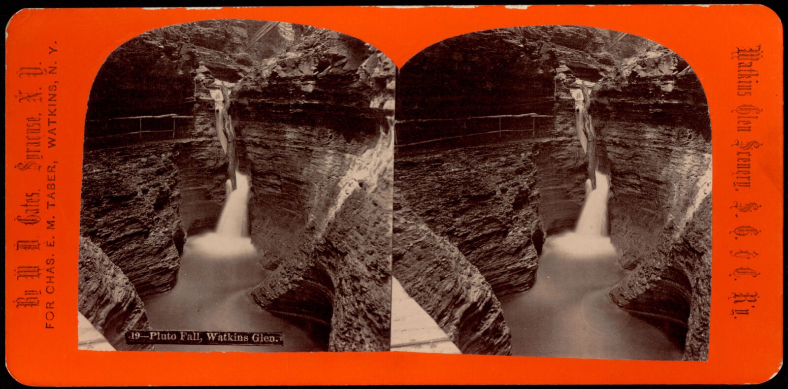Pluto Fall, Watkins Glen, Boston Public Library - undated