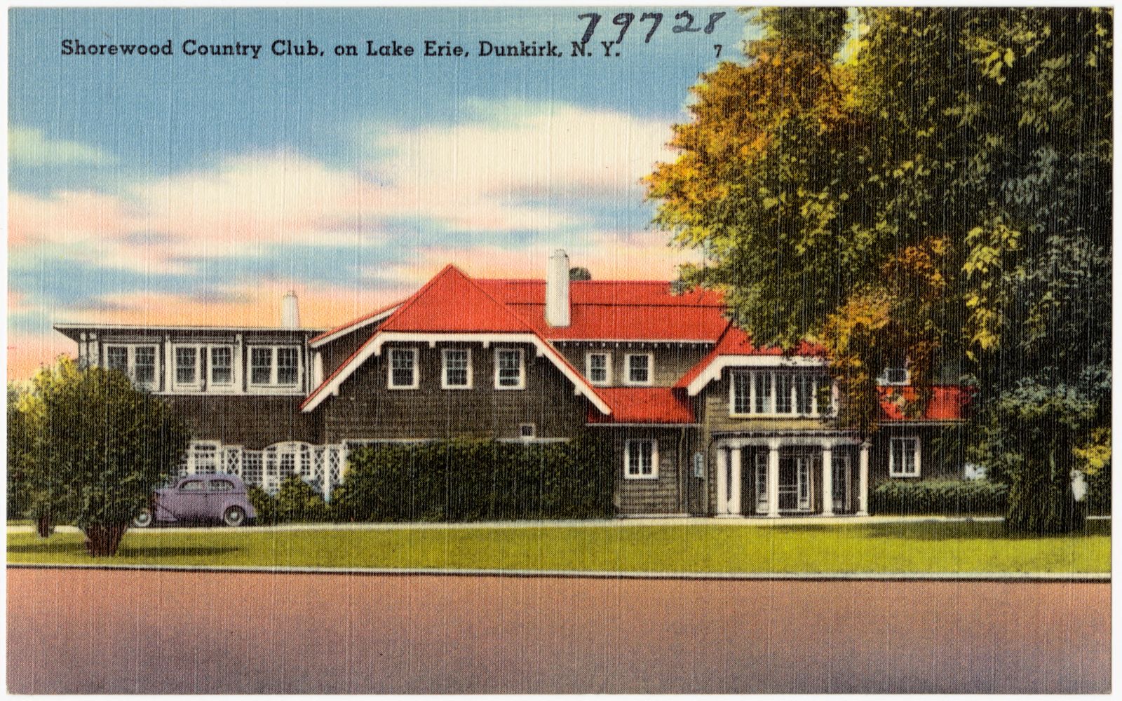 Shorewood Country Club, on Lake Erie, Dunkirk, N. Y., Boston Public Library - undated