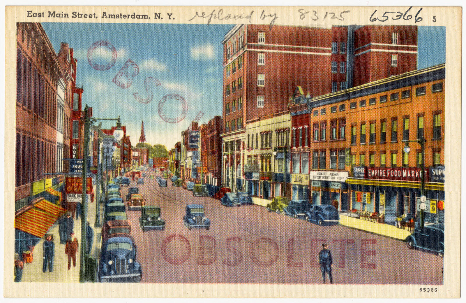 East Main Street, Amsterdam, N. Y., Boston Public Library - undated